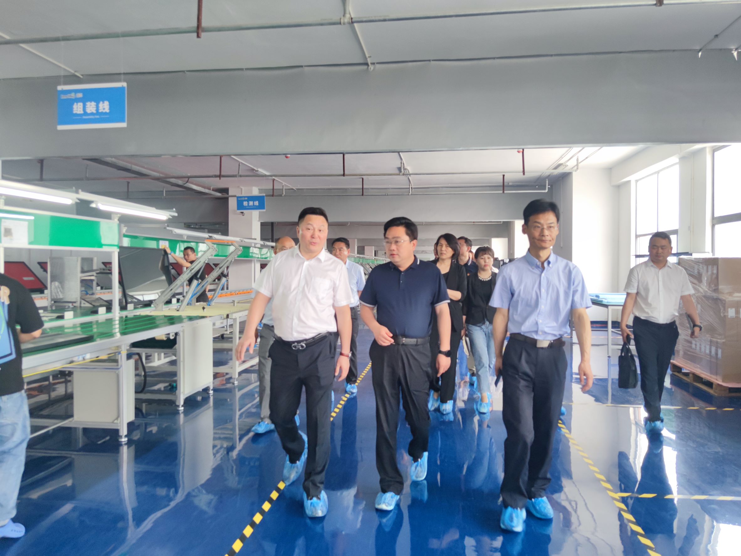 高新区管委会莅临银娱优越会·geg调研指导 (3)