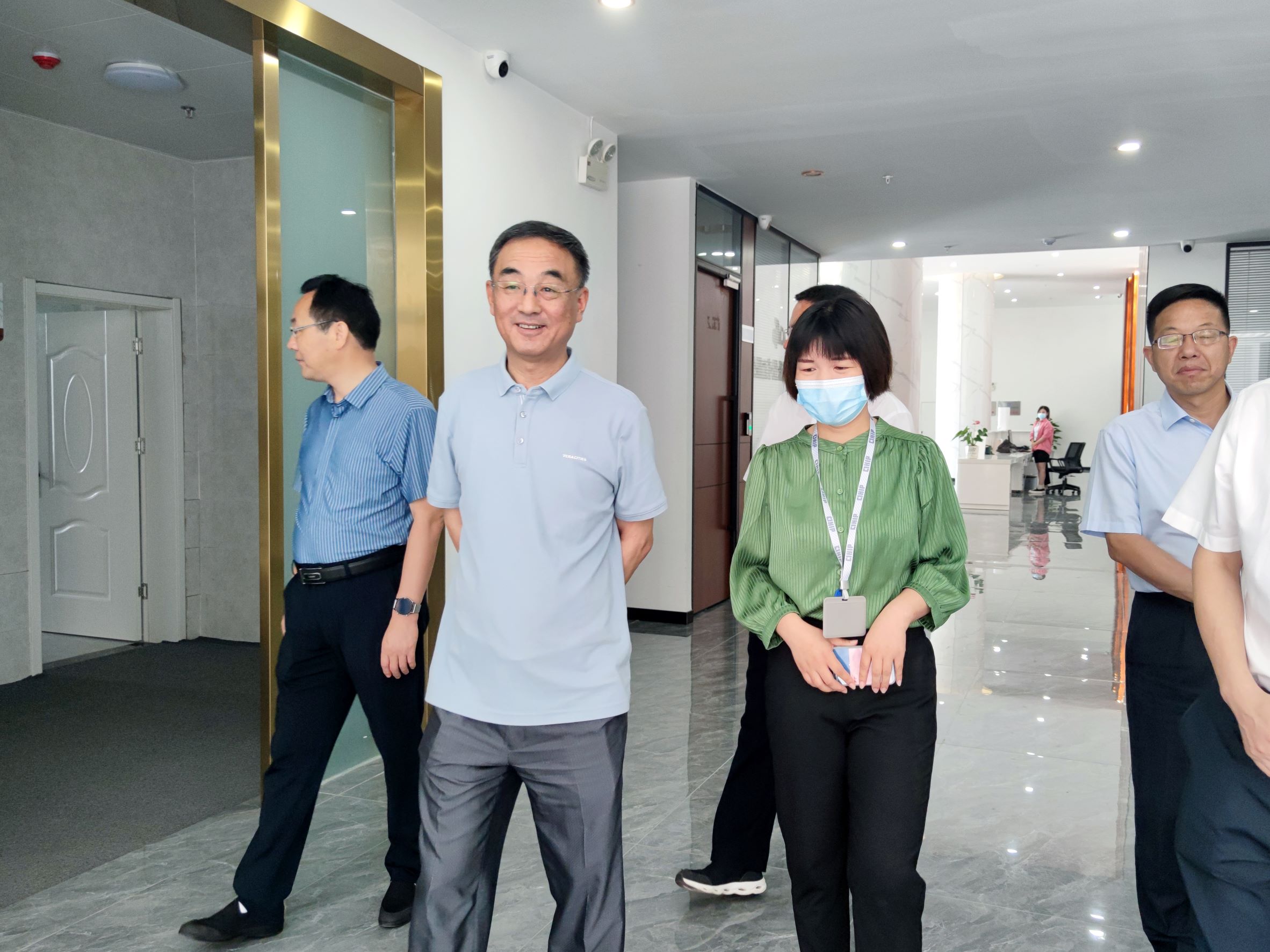 省生态环境督查组莅临银娱优越会·geg科技 (8)