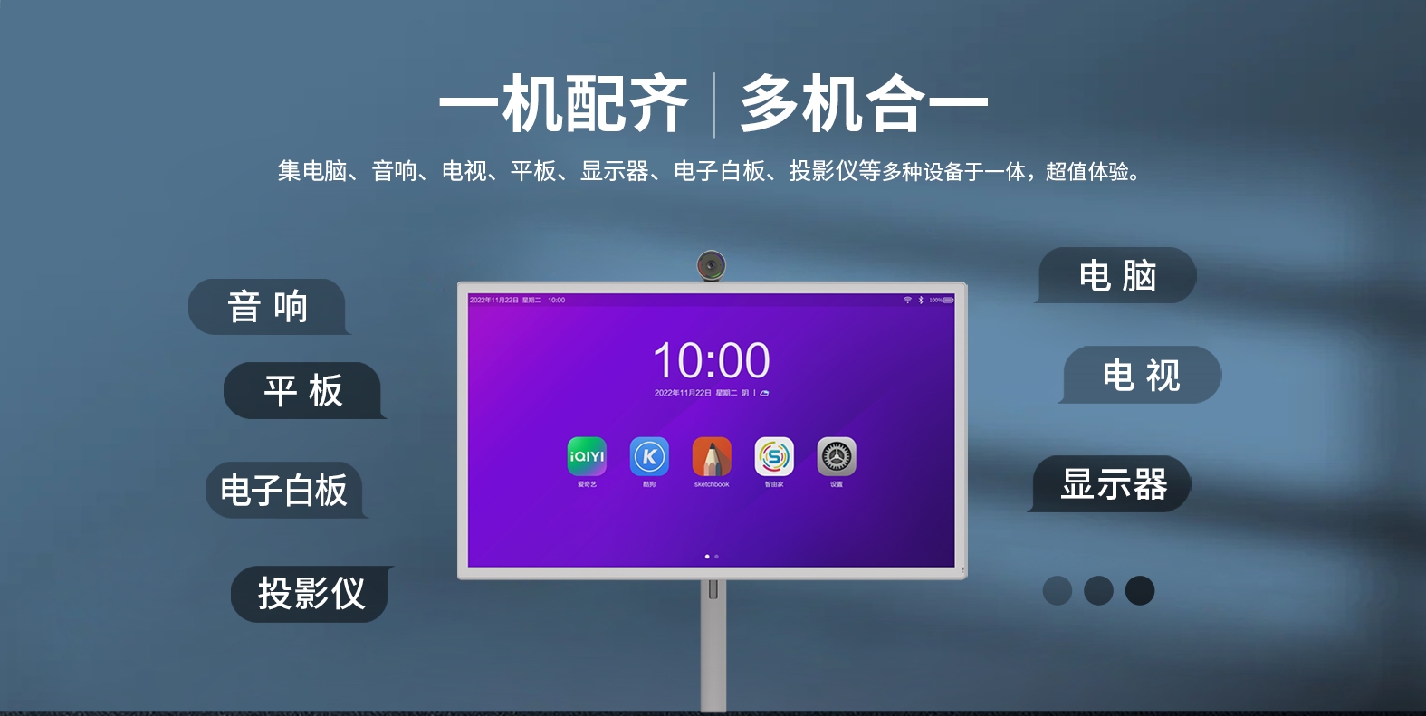 【展品抢先看】一机N用，多场景融合，银娱优越会·geg科技智由屏亮相ISVE